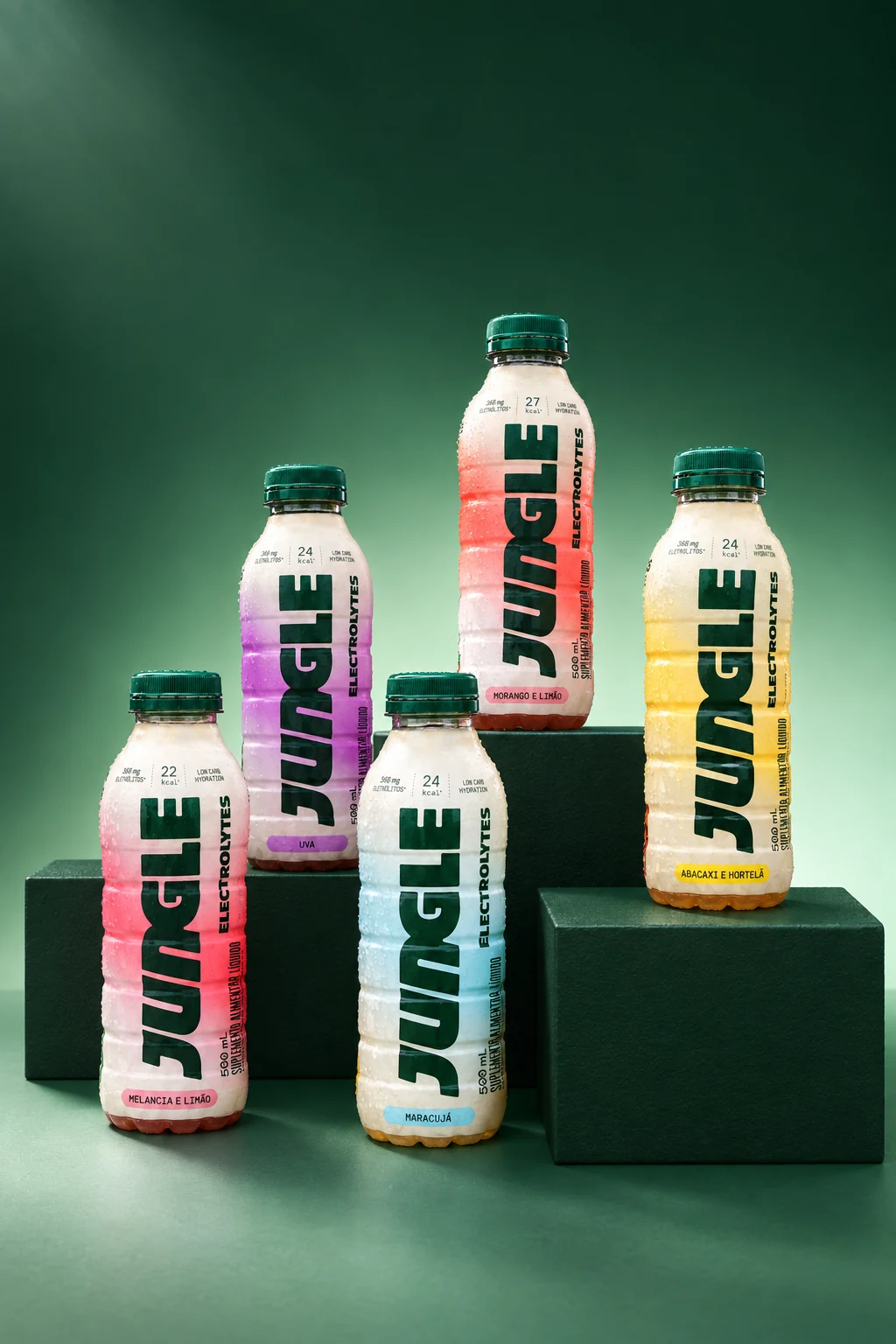 Fotografia de produto da campanha Jungle